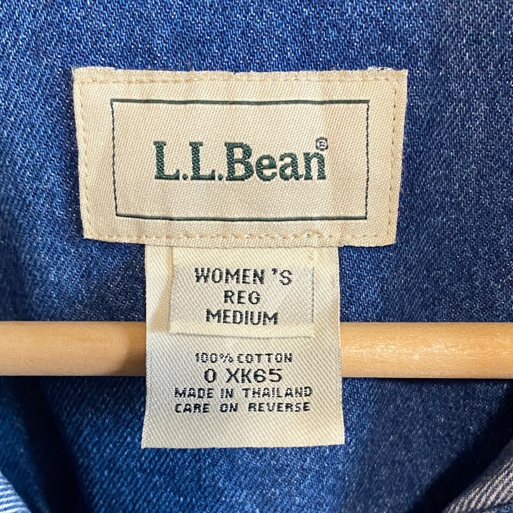 L.L. Bean Blue Jean Jacket - Picture 2 of 7